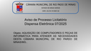 Aviso de Licitação - Dispensa Eletrônica 007/2025 Aviso de Licitação - Dispensa Eletrônica 007/2025